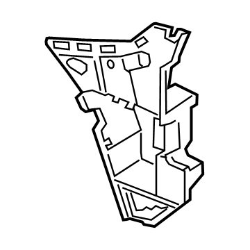 BMW 51-12-7-426-437 Guide For Bumper, Side, Left