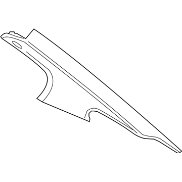 BMW 51-43-8-036-261 Cover Column C Left