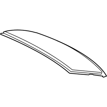 BMW 54-37-7-128-742 Roofliner, Roof Shell, Rear
