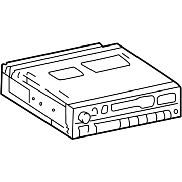 Toyota 86120-0C010 Receiver Assembly, Radio