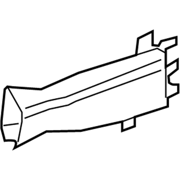 BMW 51-74-8-050-399 Air Duct, Brake, Left