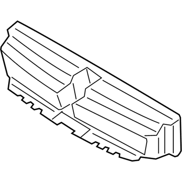 BMW 51-74-8-056-069 Air Duct Front Bottom