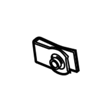 Ford -W707002-S301 Rear Molding Nut