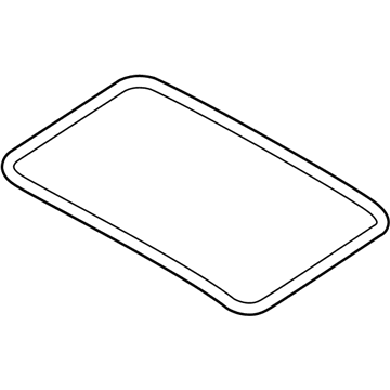 BMW 54-13-7-157-374 Circul.Sliding/Lifting Roof Cover Gasket