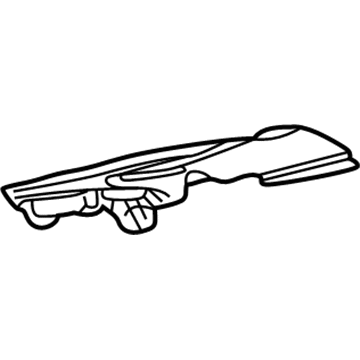 Lexus 12612-70010 Engine Cover, No.2