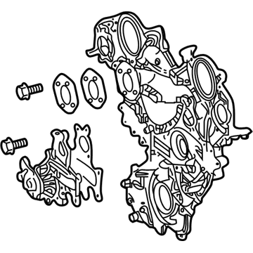 Lexus 11320-70101 Cover Assembly, Timing C