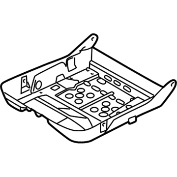 BMW 52-10-8-398-969 Seat Pan