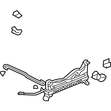Acura 81270-S3V-A41 Adjuster, Passenger Side Slide (Inner)