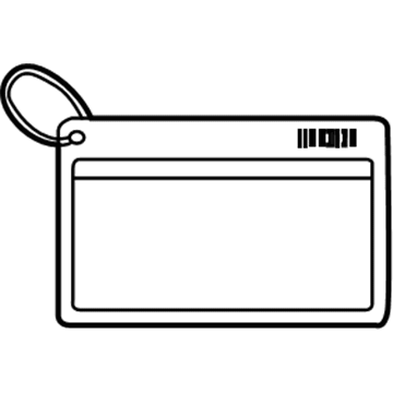 Hyundai 46796-D4200 Information Tag
