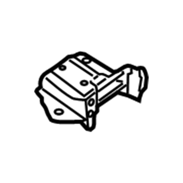 Nissan 743C5-EA030 Gusset Assy-Front Floor, RH