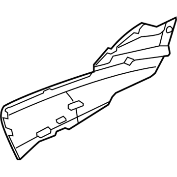 Honda 83401-SNA-A02ZA Panel *NH598L* (Driver Side) (ATLAS GRAY)