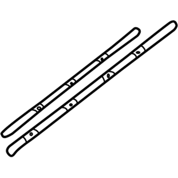 BMW 54-12-8-231-227 Repair Kit For Ceiling Frame Mechanism