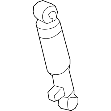 Hyundai 55310-0W500 Rear Shock Absorber Assembly