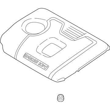 Kia 292402E061 Engine Cover Assembly