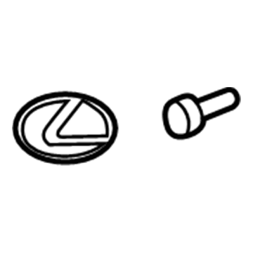Lexus 75331-33010 Hood Emblem