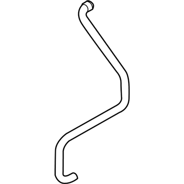 BMW 64-21-8-377-700 Hose For Water Valve And Left Radiator