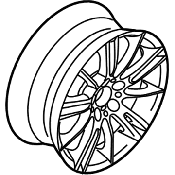 BMW 36-11-8-036-934 Light Alloy Rim