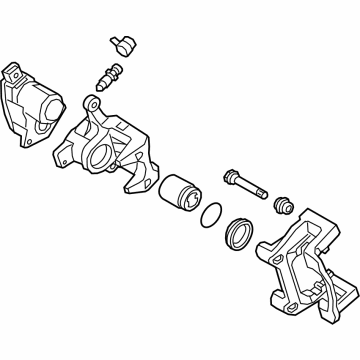 Hyundai 58310-K5A00 CALIPER KIT-RR BRAKE, LH
