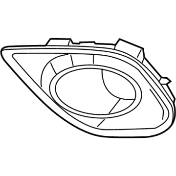 Mopar 68280428AA Bezel-Fog Lamp