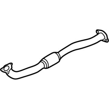 Nissan 20020-1E800 Exhaust Tube Assembly, Front