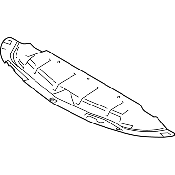 Ford 8A5Z-8327-A Lower Deflector