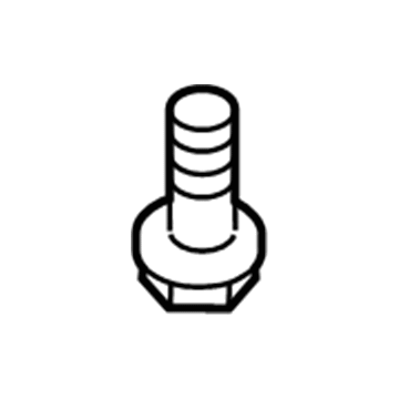 Honda 90101-SWA-A00 Bolt-Washer (8X16)