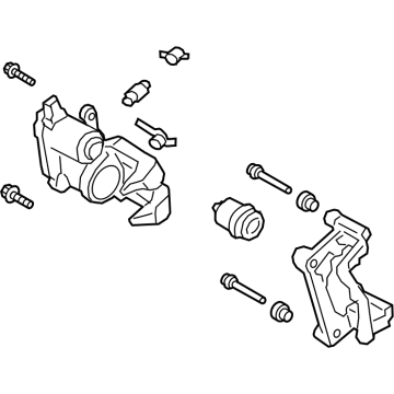 Hyundai 58310-P2A50 CALIPER KIT-RR BRAKE, LH
