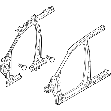 Hyundai 71110-S2000 REINF Assembly-Side Complete, LH