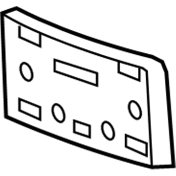 GM 15274674 License Bracket