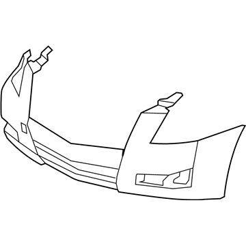 GM 25793663 Bumper Cover
