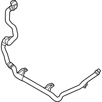BMW 17-12-7-585-739 Heater Return Thermostat Hose