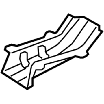 Kia 495851M000 Bracket-Air Guide