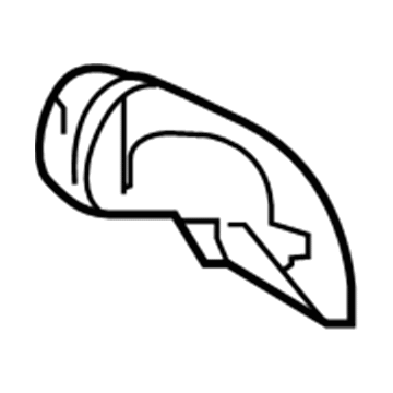 Hyundai 97282-G2000 Duct-Shower, RH