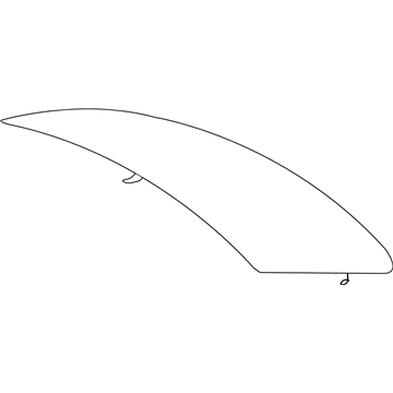 BMW 51-31-7-138-639 Rear Window Green