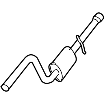Mopar 4764607AD Exhaust Pipe