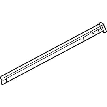 Kia 0K2A172810A WEATHERSTRIP-Glass, Out, RH