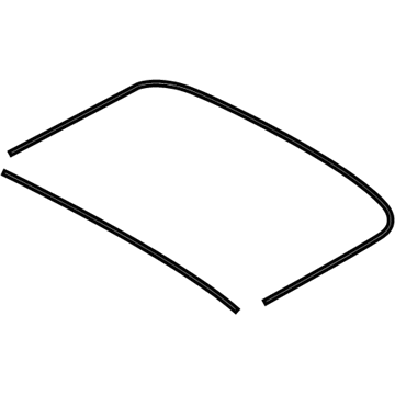 BMW 54-10-7-342-840 Gasket, Glass Cover, Rear