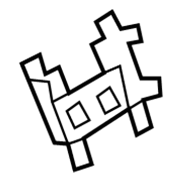 Nissan 68153-1AA0A Bracket-Radio Mounting, RH