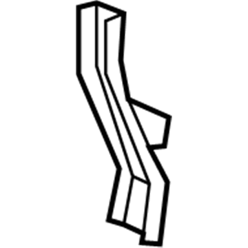 Nissan 68170-1AA0A Stay Assy-Instrument, Driver