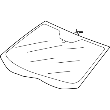 Acura 73111-STX-A02 Set, Front Windshield Glass