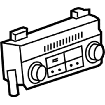 GM 23467327 Heater & AC Control