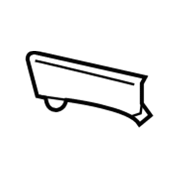 GM 23210076 Upper Trim Panel