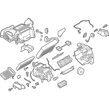 Nissan 27210-5SA0B Blower Assembly-Air Conditioner