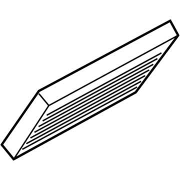 Nissan 27891-9AE0A Cabin Air Filter