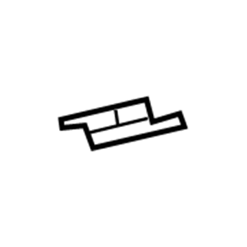 Lexus 77217-48050 Support, Fuel Tank Filler Pipe, NO.2