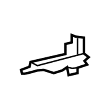 Lexus 77218-48060 Support, Fuel Tank Filler Pipe, NO.3