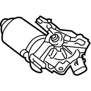Kia 98110B2000 Windshield Wiper Motor Assembly
