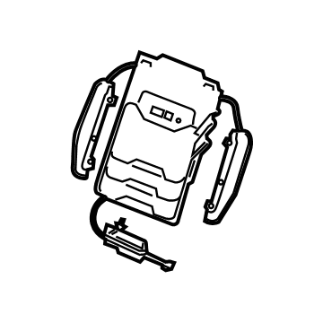GM 13543402 Lumbar Support