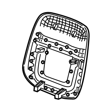 GM 84812728 Seat Back Panel