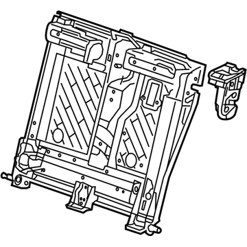 GM 39080077 Seat Back Frame